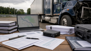 Black Box Data, ELD Logs, and - GPS- 18 wheeler truck